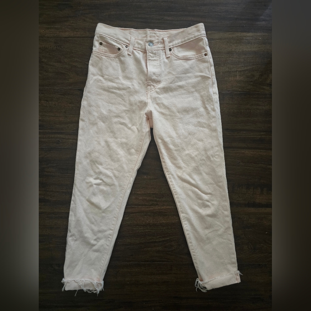 Women's Light Pink Jeans Levi